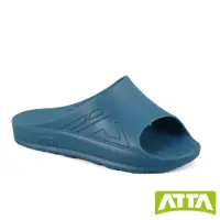 在飛比找momo購物網優惠-【ATTA】40厚底均壓散步拖鞋-太平洋藍(足底筋膜支撐 足