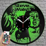 LED Clock Steve Walsh Vinyl Record Wall Clock Led Light Wall Clock 1329
