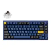 Keychron Lemokey P1 Pro QMK/VIA Wireless Navy Blue Keyboard - Brown Switch [KBKCP1PO3]