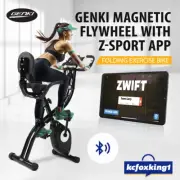 Genki Magnetic Exercise Bike Spin Bike Home Fitness Gym X-Bike w/Bluetooth LCD