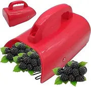 Berry Picker Tool - Rust Proof Safe Pick-Up Tools, Blueberry Picker Scoop Tool | Safe Berry Picker Rust Proof Pick-Up Tools, Fruit Harvester Blueberry Handle for Cockscomb Cloverleaf