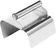 WeiLaiKeQi Landscape Curb Trowel Edger Stainless Steel Concrete Curb Tool for Park Lawn Pavement, Bevel Edge