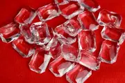 12 Vintage Transparent Clear Octagon Beads Jewels 12 X 18 mm