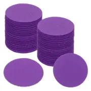 2" Carpet Spot Markers, 50Pcs Dot Markers Hook and Loop, Purple