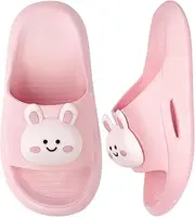 [Alaoo] Bathing Slippers for Children, Boys and Girls, Soft Non-Slip Shower Bathing Shoes, Summer Bathing Shoes, Slippers, Cute Lightweight Beach Mules Slippers