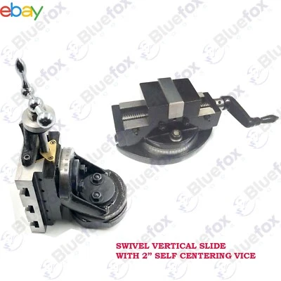 NEW 2" Self Centering Milling Machine Vice with Swivel Vertical Slide 125x100mm