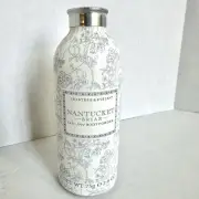 Crabtree & Evelyn Nantucket Briar Talc Free Body Powder Metal Shaker 2.6 oz NEW