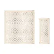 Computer Monitor Keyboard Dust Cover for 24 25 26 27 Inch PC Screen Brown