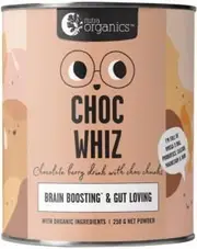 NUTRA ORGANICS Choc Whiz 250g