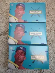 2021 Topps MICKEY MANTLE X Unopened Factory Sealed-From Sealed Case (3 box lot)