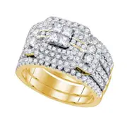 2 CT-Diamond BELLAGIO BRIDAL SET