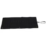 Chisel hanging bag Canvas Tool Roll Holder Wrench Pouch 15 Pockets for 6236