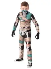 Rubie's - Half Masked Skeleton Child Costume