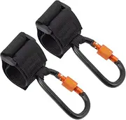 Toddmomy 2Pcs Stroller Hooks Stroller Clips for Bags Durable Design for Shopping Travel Outdoor Use Strong Flexible