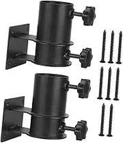 1 Set Umbrella Stand Deck Holding Stand Patio Umbrella Mounted Support outside Decking Patio Accessory