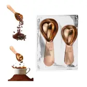 Stainless Steel Coffee Scoop Set, 1 & 2 Tablespoon (15ml & 30ml) Measuring Sp...