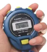 KADIO Digital LCD Timer Stopwatch Sport Counter Watch Alarm Running Swimming AU