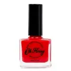 Oh Flossy Childrens Kids Energetic Red Plant Based Nail Polish