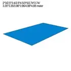 Outdoor Pool Protection Foldable Waterproof Pool Mat Portable Pool Groundsheet