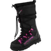 FXR X-Plore Snowmobile Boots Black/Fuchsia Size 9M/ 11W