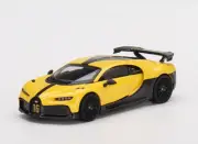 1/64 MINI GT Bugatti Chiron Pur Sport Yellow Diecast Car Model MGT00428