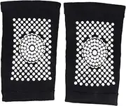 2pcs Self-Heating Knee Pads Foot Hand Side Devices Pro Heated Groin Stabilizer Ace Ankle Hip Gel Warmers Leg Working Support Basketball Knee Pads Thermal Knee Pad Black Polyester