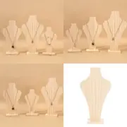 Mannequin Necklace Stand Jewelry Display Rack for Exhibitions and Retail Spaces