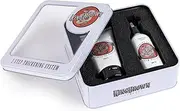 [KING BROWN] 2 Step Thickening System - Hair Loss Prevention Shampoo and Serum, Helps Block DHT Absorbtion, Improves Microcirculation, Aids in Retention of Hair, 2 in 1 Kit.
