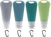Refillable Lotion Dispensers - Travel Size Toiletries | Leak-Proof Toiletry Containers For Lotion, Body Wash, Cream, Camping, Puppy Bathing Necessities, Outdoor Travel Gear For Men & Women