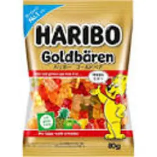 HARIBO 小熊軟糖 黃金包裝 80g 【10包組】