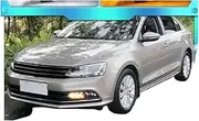 Fog Lamp Compatible With VW Jetta Sagitar MK6 2015-2018 Car Styling Driving LED DRL Daytime Running Light Daylight(White yellow blue)