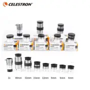Celestron Omni Series Eyepiece Plossl 4 6 9 12 15 32 40 32 mm Lens 1.25" AU