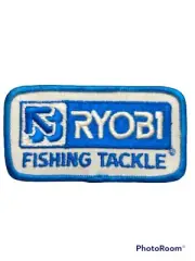 RYOBI Fishing Tackle Embroidery Iron-On Company Logo Patch