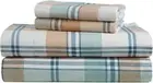 100% Cotton Queen Flannel Sheets Set - Brushed for Extra Softness - Lightweight