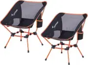 Sportneer Camping Chair, Lightweight Portable Folding Backpacking Orange