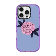iPhone 16 Pro Impact Case MagSafe Compatible Peony (Pink)