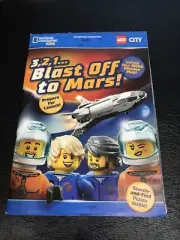 Lego City - National Geographic Kids- 3,2,1... Blast off to Mars! Mission Map