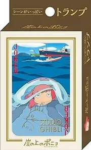 Ensky Playing Cards Full of Ponyo Scene on Cliff