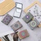 Glass Exquisite Mirror Mini Cosmetic MakeUp Mirror Rectangular Mirror