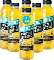 BODIE’Z Endurance 20g Whey Protein Water - Pre-Mixed Protein Powder Drink with Electrolytes for Hydration, 11 Vitamins and Minerals, Supplement for Lean Muscle Recovery, 500ml Tropical Crush 6 Pack