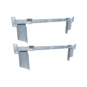 Sunrise Spring Mounting Rail Single Axle Slipper Suit 13" Guards Set - SMRSAS13