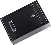TEHAUX Durable Letter Box for Outdoor Use Wall Mounted Mailbox with Lock Stylish Suggestion Box for Home Convenient for Newspapers and Mail
