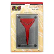 LED Autolamps Rear Indicator/Tail/Reflector Light Clear Lens 12-24 Volt Blister
