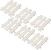 TOYANDONA 6Pcs Decorative Garden Fence Temporary Fencing for Lawn and Plant Borders for Courtyards Balconies and Villa Landscaping Easy to Install and Reusable