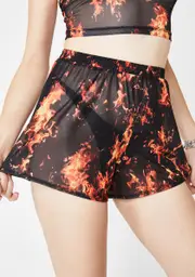 [Dolls Kill] Boris Mesh Shorts