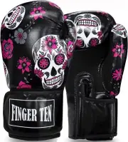 Boxing Gloves Women Punching Sparring Kickboxing MMA Training Heavy Bag Glove