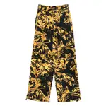 [Versace Jeans Couture] Versace Jeans Couture Barocco-print Track Pants M BLACK/GOLD