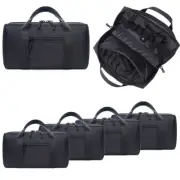 5pcs Tactical Gun Bag Padded Handgun Storage Soft Pistol Carry Case Hunting Bag