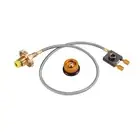 Outdoor Camping Gas Stove Propane Refill Adapter Gas Tank Filling Split9369