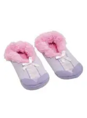Disney Tangled Rapunzel Cozy Slippers Purple